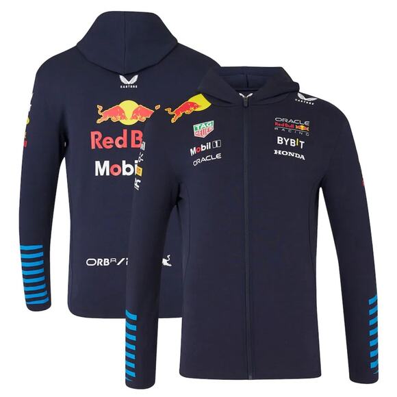 Red Bull Racing F1 Official Team Pullover Hoodie Sweatshirt - XL - Picture 1 of 13